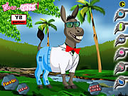 Флеш игра онлайн Cute Donkey Dress Up